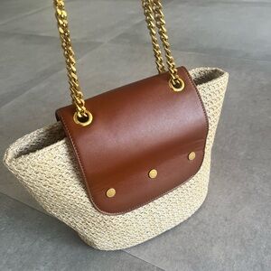 Woven Shoulder Bag Designer Inspired